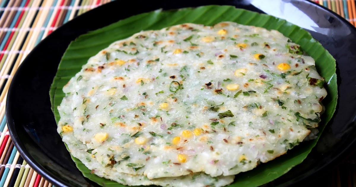 Vysya's Delicious Recipes Akki Roti (karnataka Style) Instant Rice Roti Recipe (With