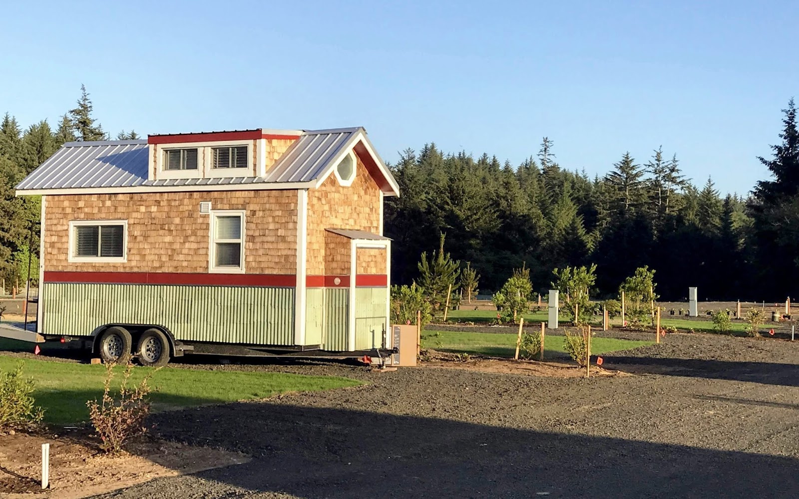 TINY HOUSE TOWN Driftwood Tiny Home in Oregon