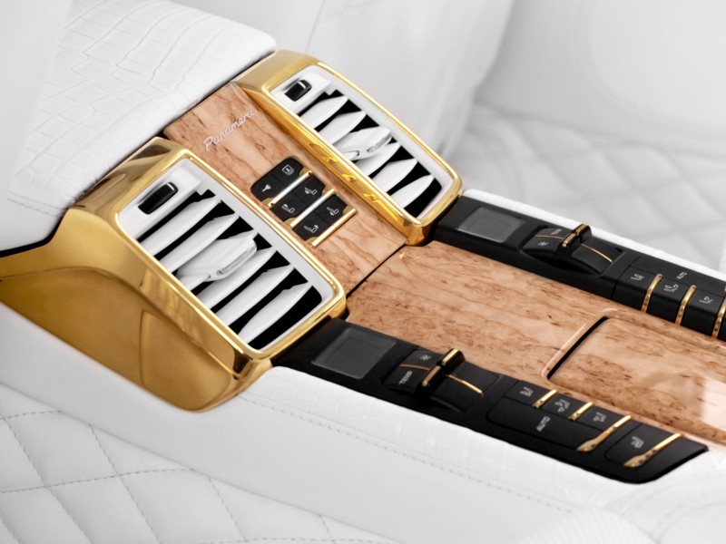 theKONGBLOG™: Custom Porsche Panamera Turbo S — "White Gator"