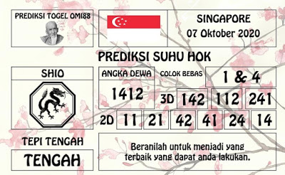 Prediksi Syair Sgp 7 Oktober 2020 Pangkalantoto