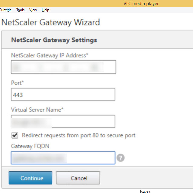 Netscaler Gateway Login