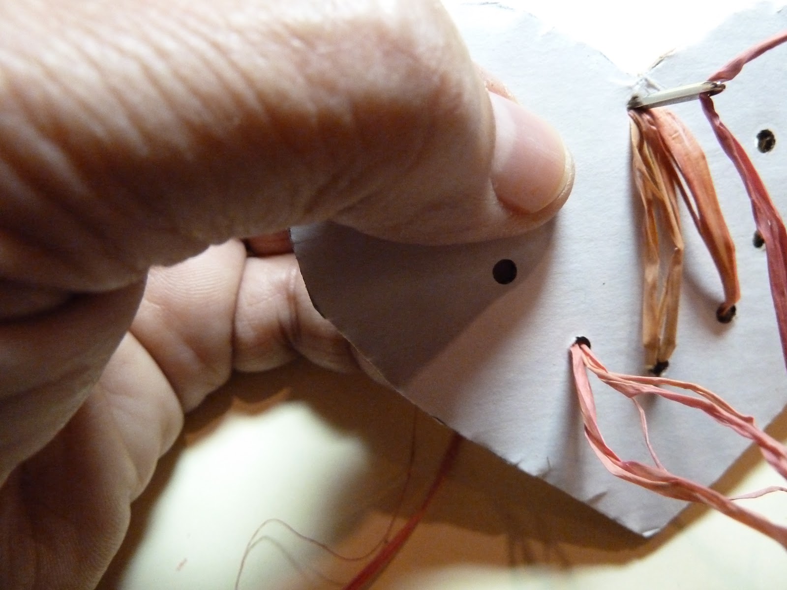 Make it easy crafts Make a cardboard sewing Valentine’s Day card