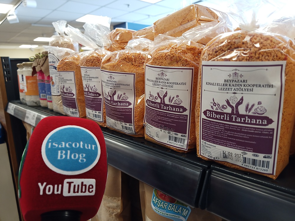 Başkent Market Kızılay Beypazarı Kınalı Eller Tarımsal Kalkınma Kadın Kooperatifi Biberli Tarhana