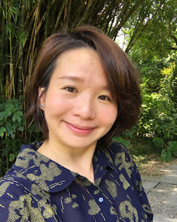 老幫手實穿遍地朵朵印花寬袖襯衫-藍黃花