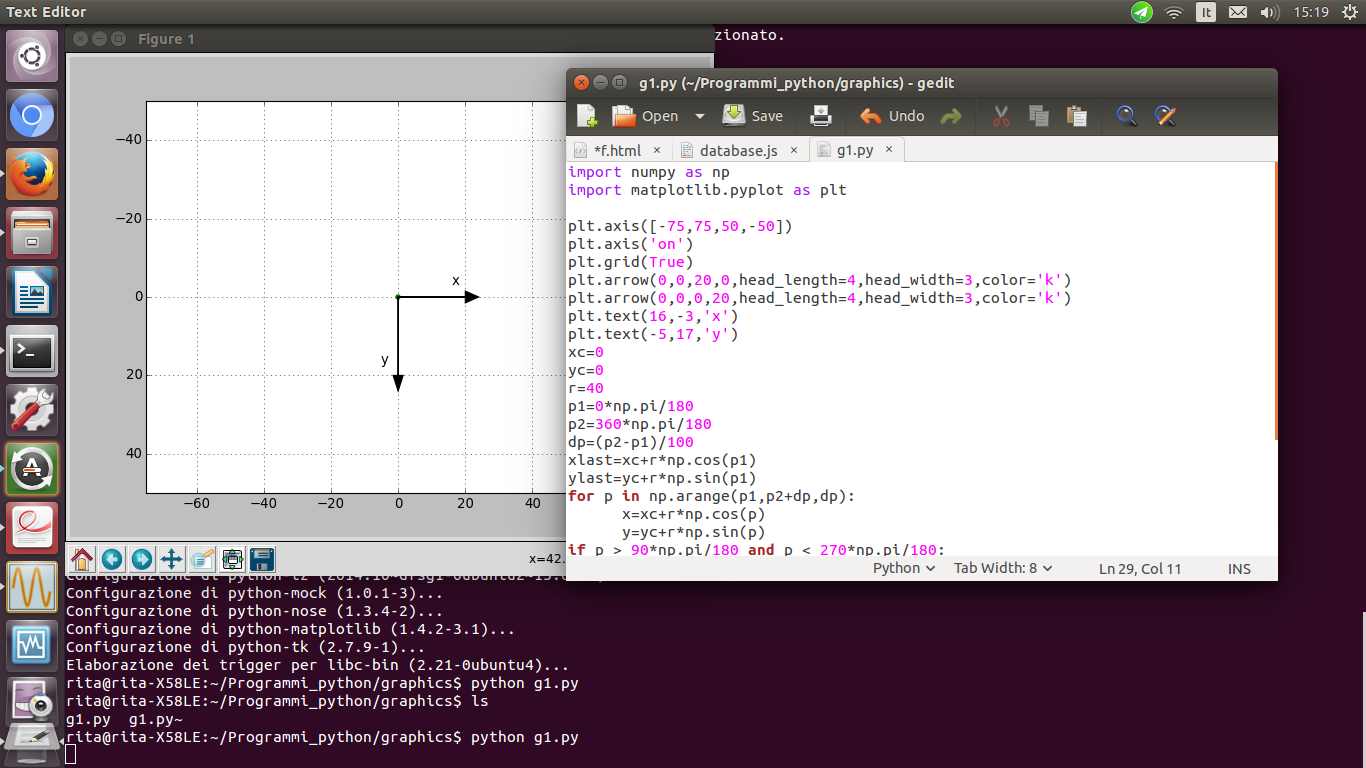 Python Graphycs. Hot to plot with matplotlib library.
