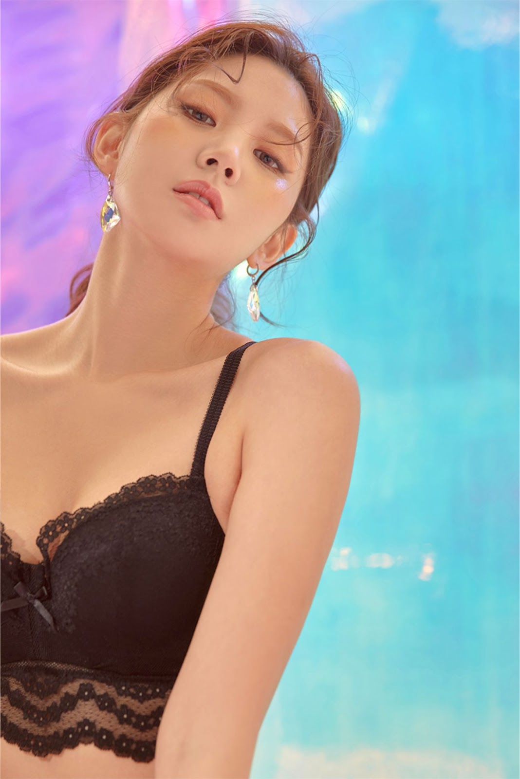 Korean model and fashion - Lingerie queen Lee Chae Eun (이채은) - Twinkle Bra - Picture 23