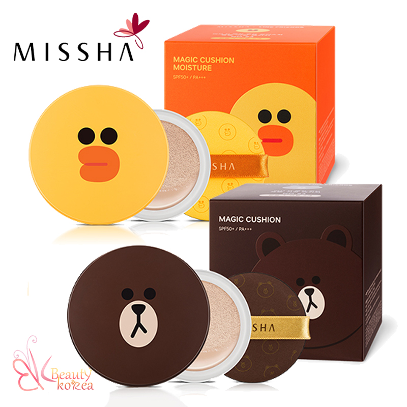 Missha M Magic Cushion Line Friends Brown Edition Review Jean Kuah