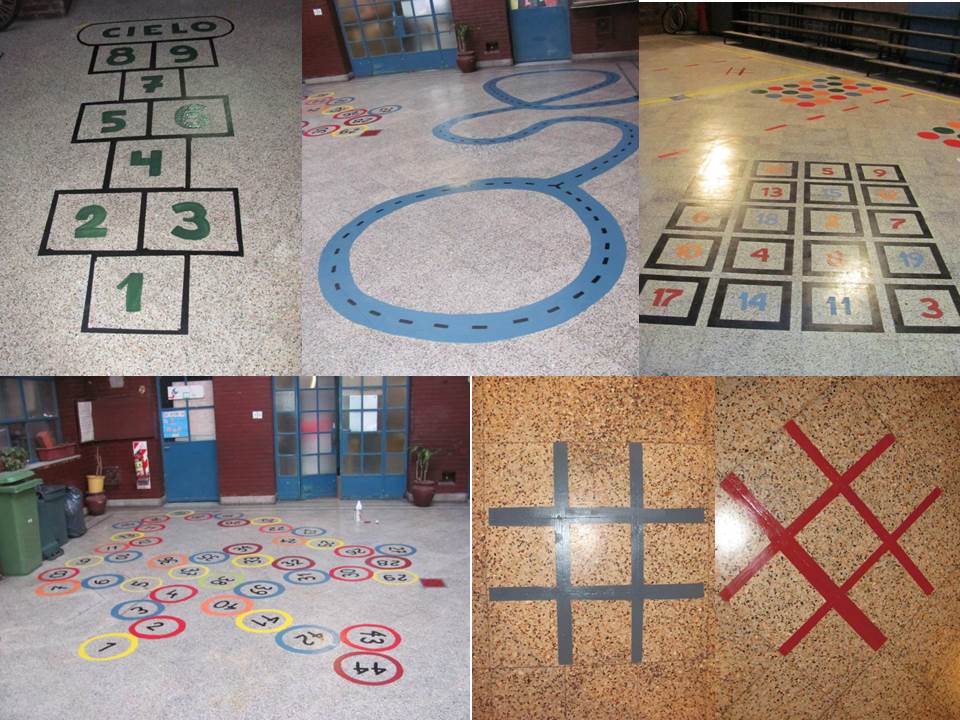 Escuela 22 DE 7º Juegos en el patio!!!