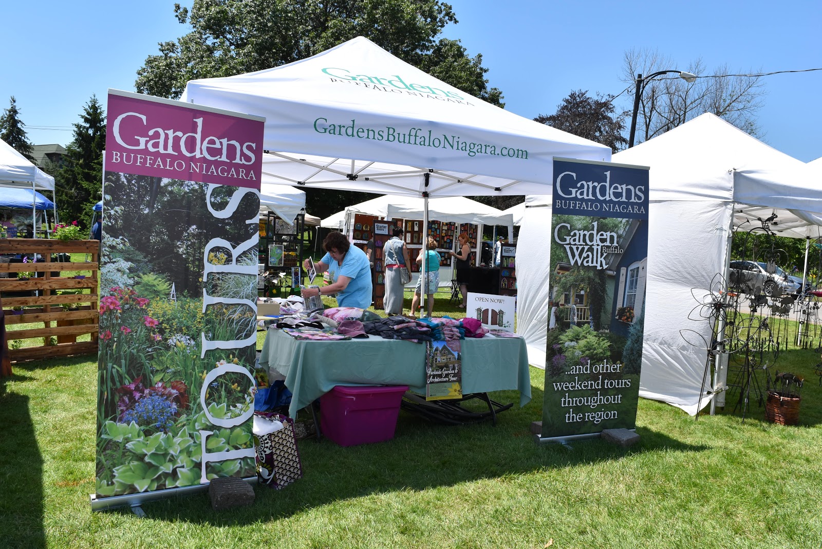 This year's Buffalostyle Garden Art Sale finds