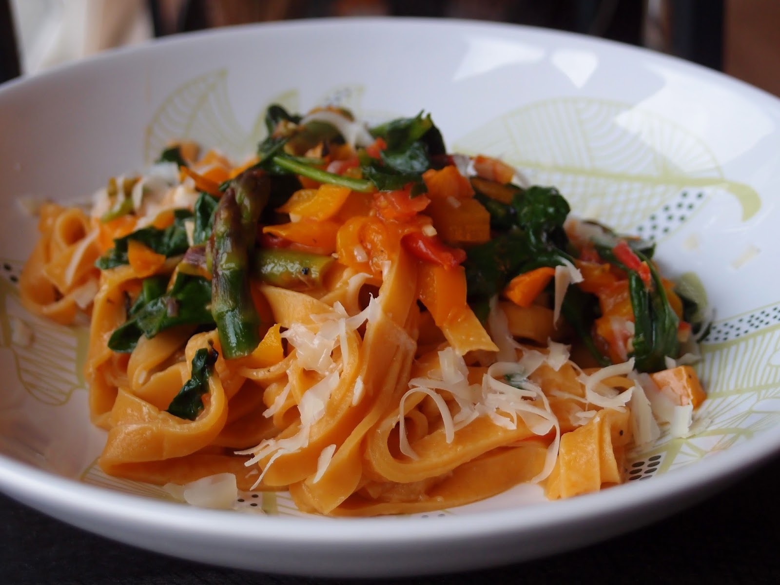 The VegHog Mixed vegetable pasta