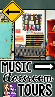 Music classroom set up and decorating ideas galore! Check out this article for ideas for decorations, bulletin boards, classroom organization, music class management, room set up strategies and more.  It is definitely more than just pictures of music classrooms and bulletin boards.  It is inspiration!