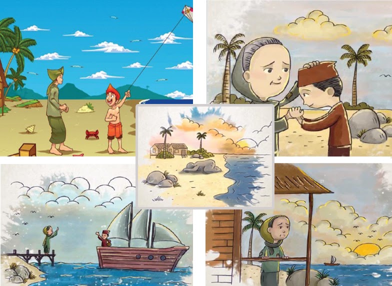 Cerita singkat malin kundang dalam bahasa inggris (Story