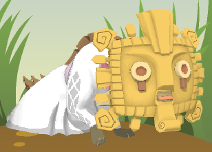 The Animal Jam Friendship Community: Rare Zios Mask
