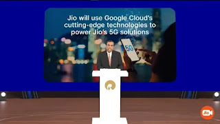 Jio and Google Cloud collaboration on 5G technology