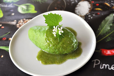 Pesto aus Knoblauchsrauke
