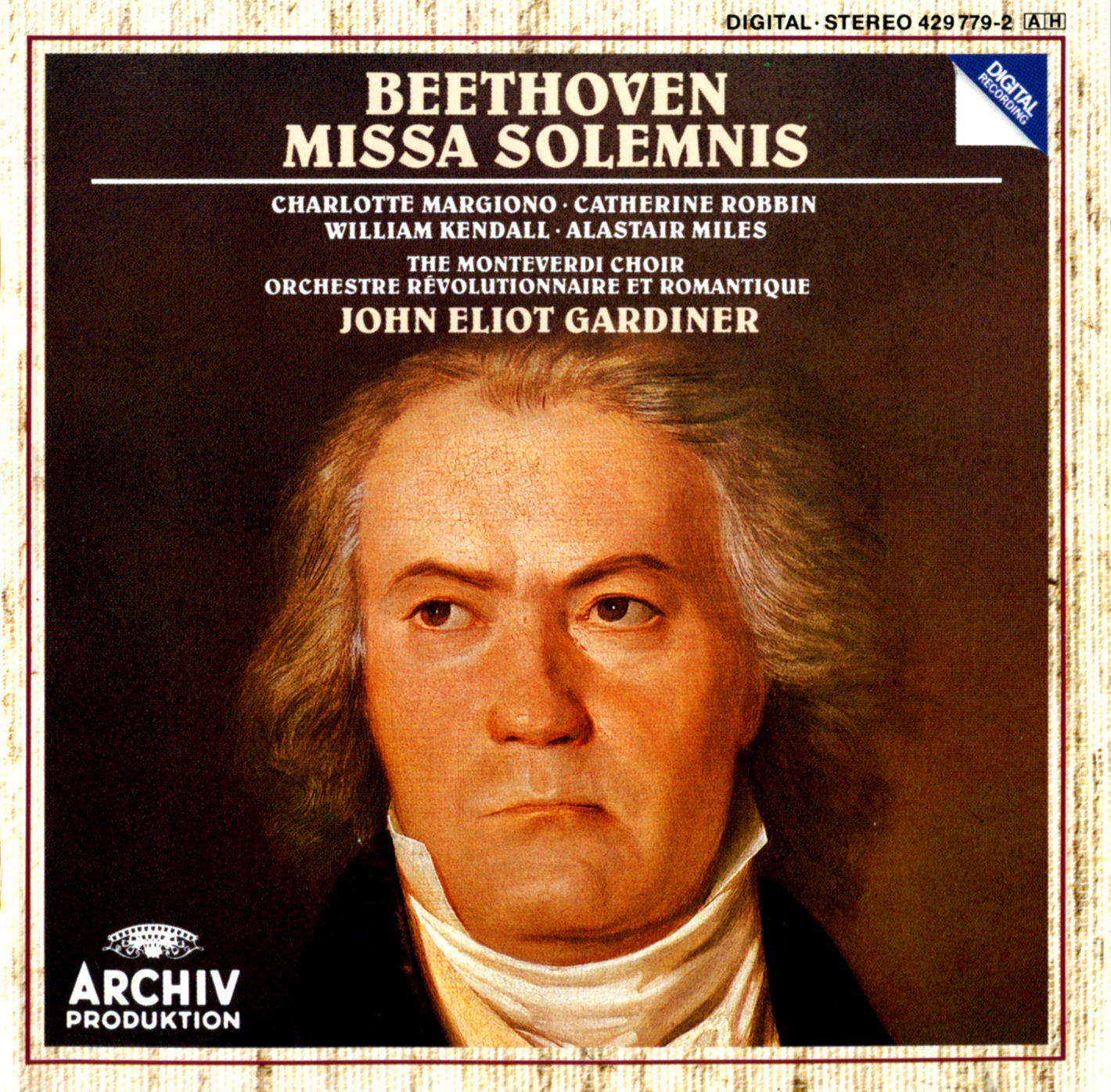 Beethoven: Missa Solemnis - The Monteverdi Chor, ORR, Gardiner - jewish