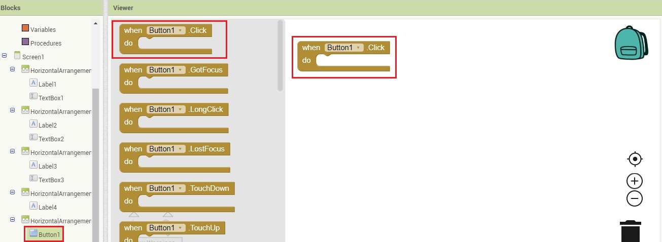 Programación por bloques en App Inventor