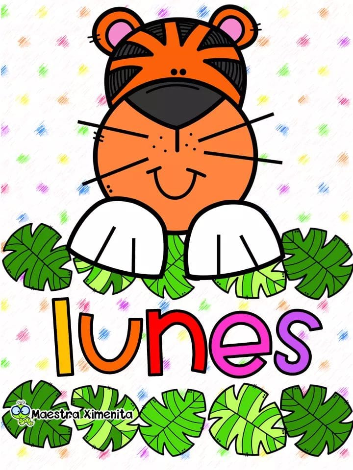Aprendemos los Días de la semana con los Animales Materiales Educativos para Maestras Aprendemos los Días de la semana con los Animales Materiales Educativos para Maestras