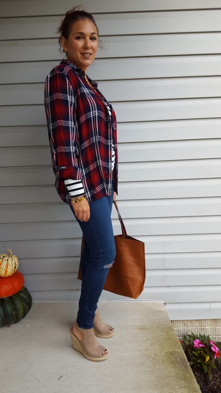 PinkHairFloosie's Style Guide Flannel and Skinny Jeans