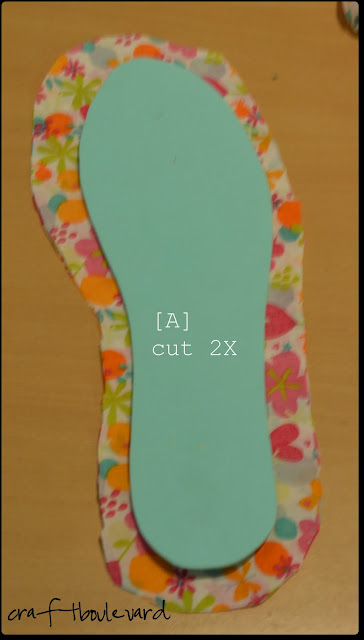 craft boulevard: Tutorial - New Insoles For Old Shoes