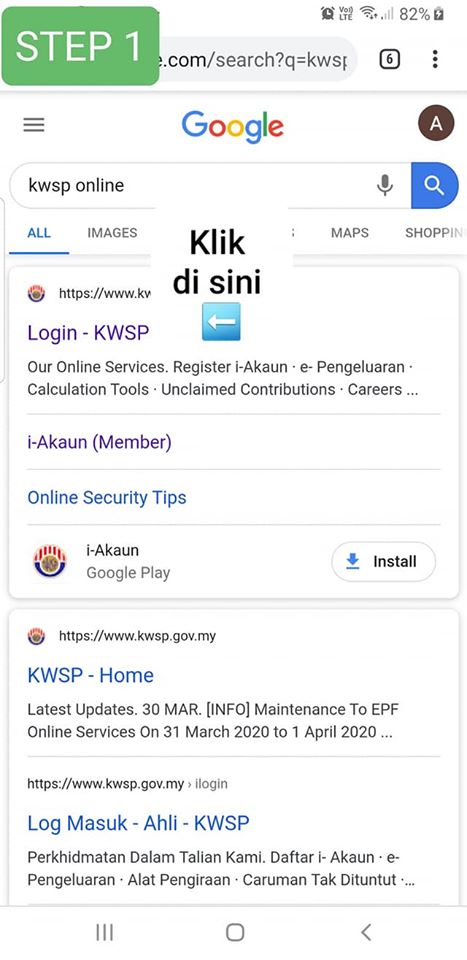 Begini Cara Untuk Buat Pengeluaran Akaun 2 Kwsp I Lestari