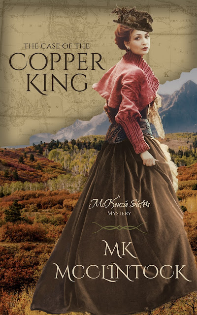 Book Blast Case Copper King, Mckenzie Sisters Mystery Novel
