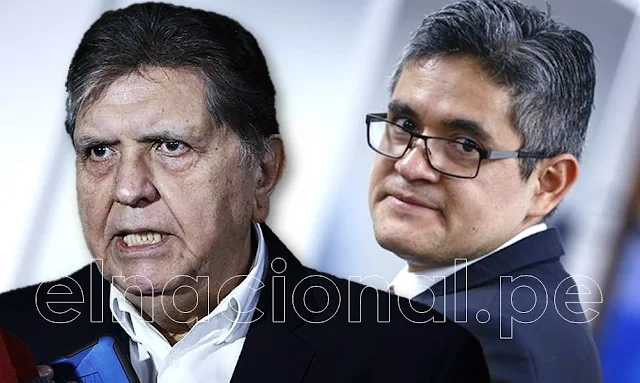 Alan García denuncia a José Domingo Pérez