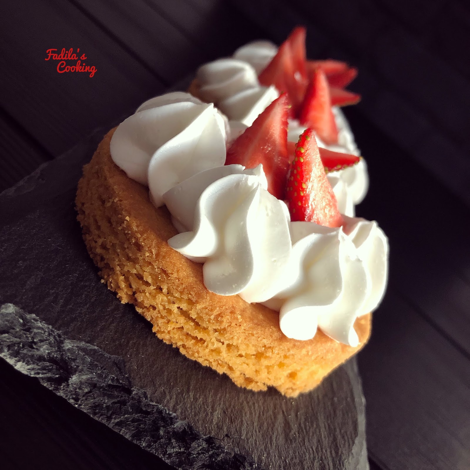 Fadila S Cooking Tartelettes Fraise Sur Sable Breton Recette