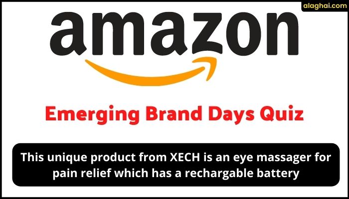 This unique product from XECH is an eye massager for pain relief which has a rechargable battery