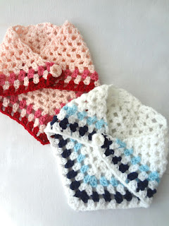 Crochet Baby Bandanas