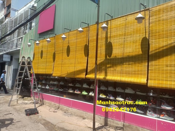 MÀNH SÁO TRE CHE NẮNG CHO CÁC SHOP HÀNG VÀ CỬA HÀNG KINH DOANH