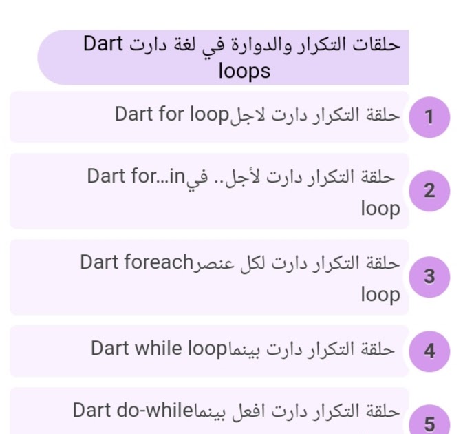 Arabic Knowledge blog مدونة المعرفة العربية What are loops used in