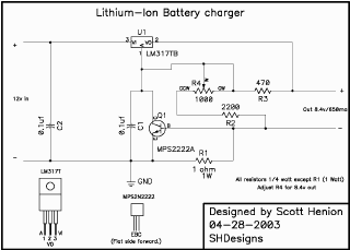 Lithium Poly Charger - Simple Schematic Collection