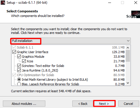 Scilab download and installation tutorial for Windows 10