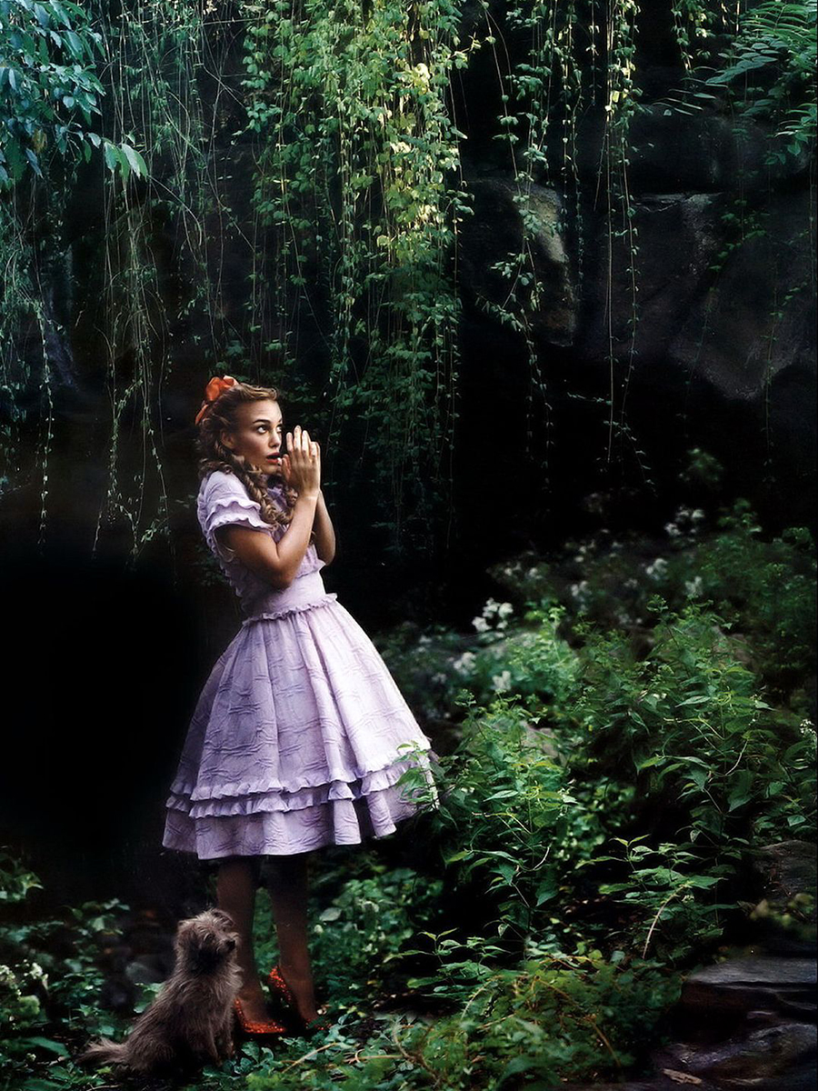Keira Knightley as Dorothy Gale (The Wizard of Oz) by Annie Leibovitz for V...