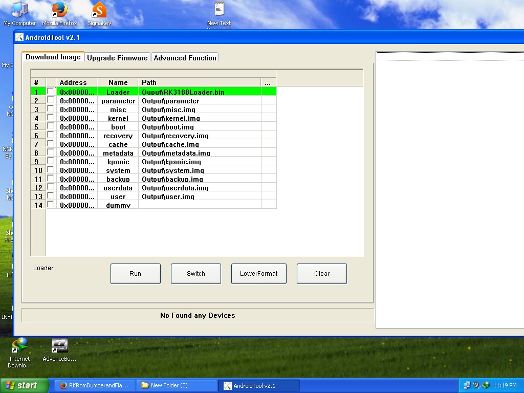 sojtech: RK Rom Dumper and Flasher for Windows