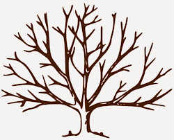 tree bare thankful leaves clip clipart without brown template thanksgiving trees printable leaf horse november vector before leafless outline graphics