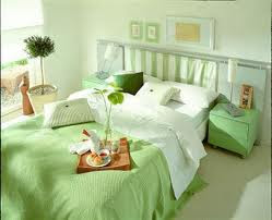 Dormitorios verde limón - Colores en Casa