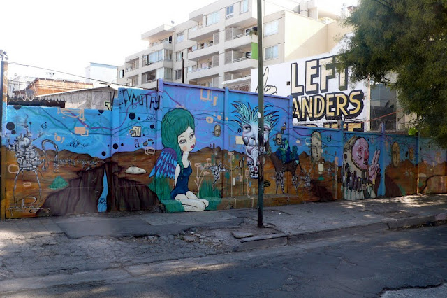 street art in santiago de chile barrio patronato arte callejero