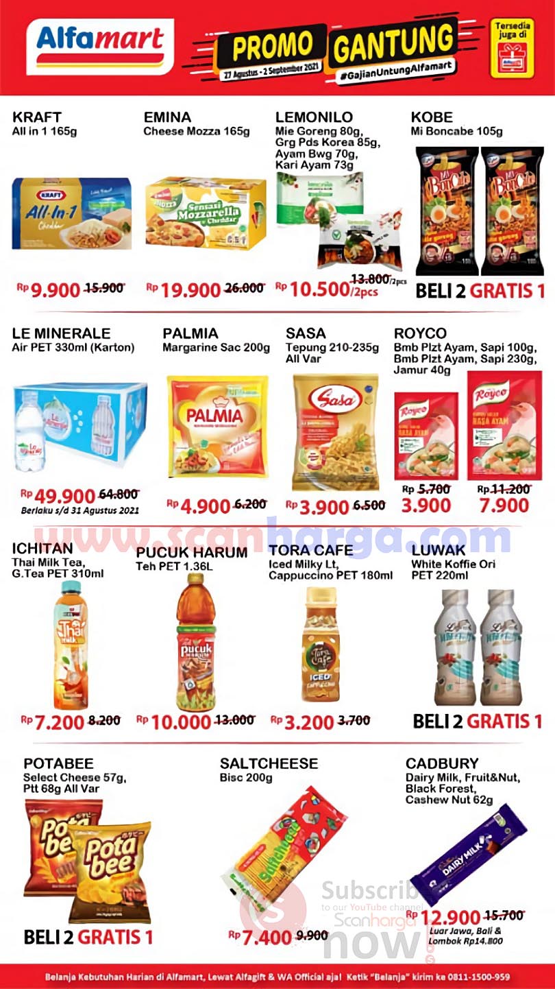 Katalog Promo JSM Alfamart Weekend 27 Agustus - 2 September 2021 3