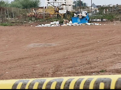 Encuentran muerto a bebé dentro de contenedor de basura en Ciudad Obregón.