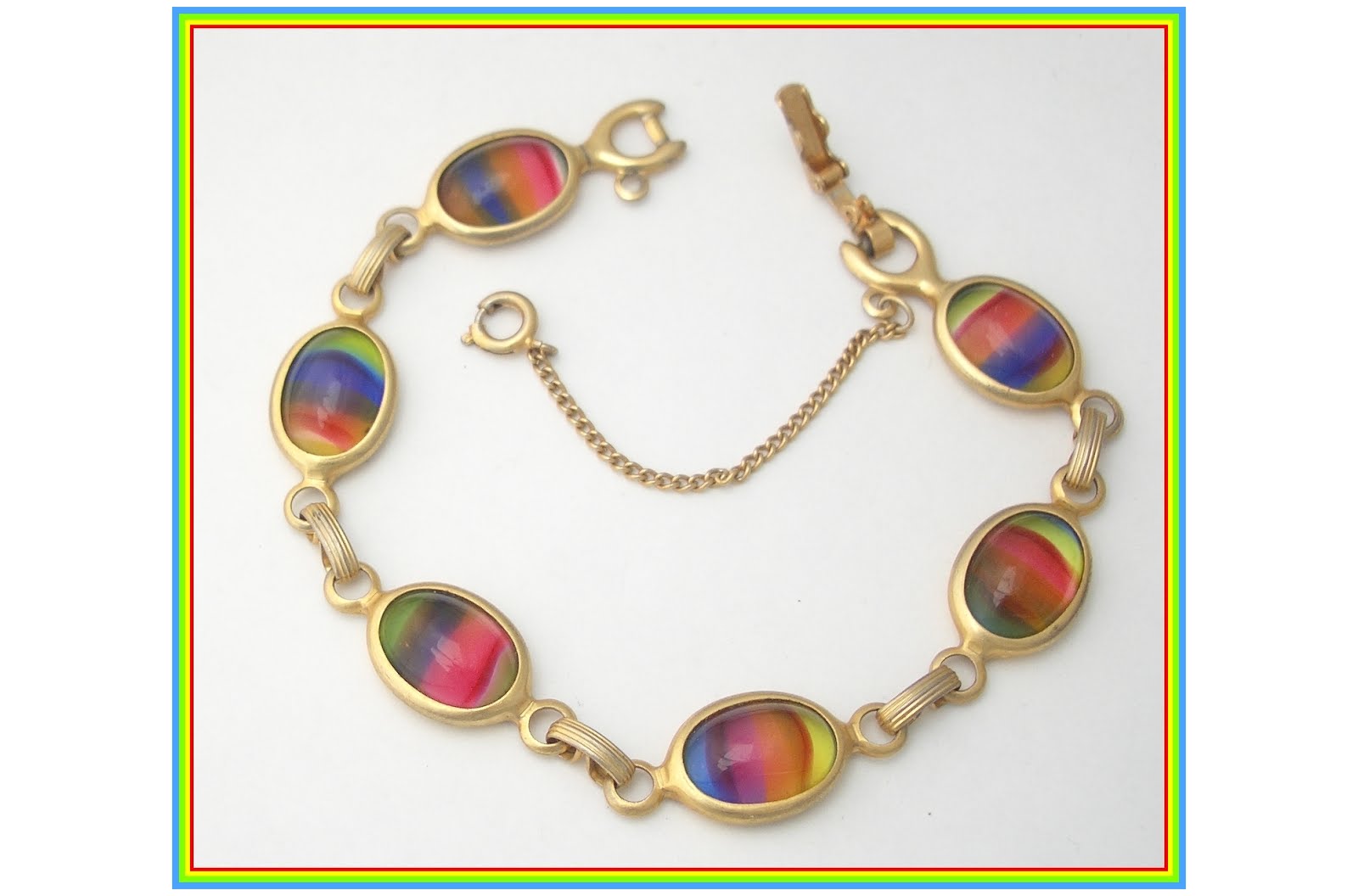 Bracelets Jewelry Perfect gift alternative lifestyle rainbow bracelet
