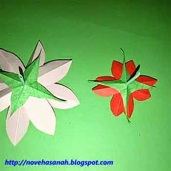 Cara Membuat Bunga dari Kertas Bekas dan Cotton Bud 