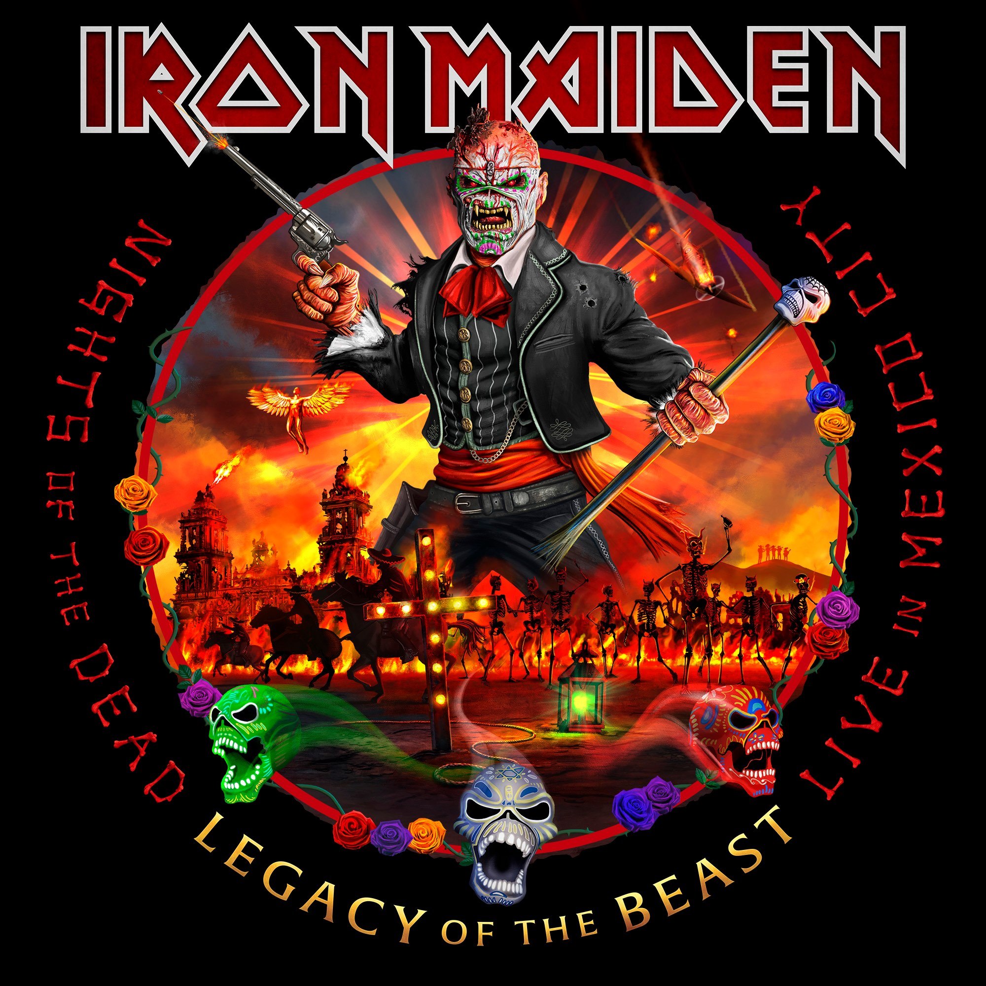 Review Iron Maiden Nights of the Dead, Legacy of the Beast Live in