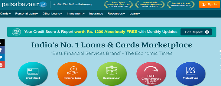 Get Free Credit Score Report from Paisabazaar Get Free Credit Score Report from Paisabazaar