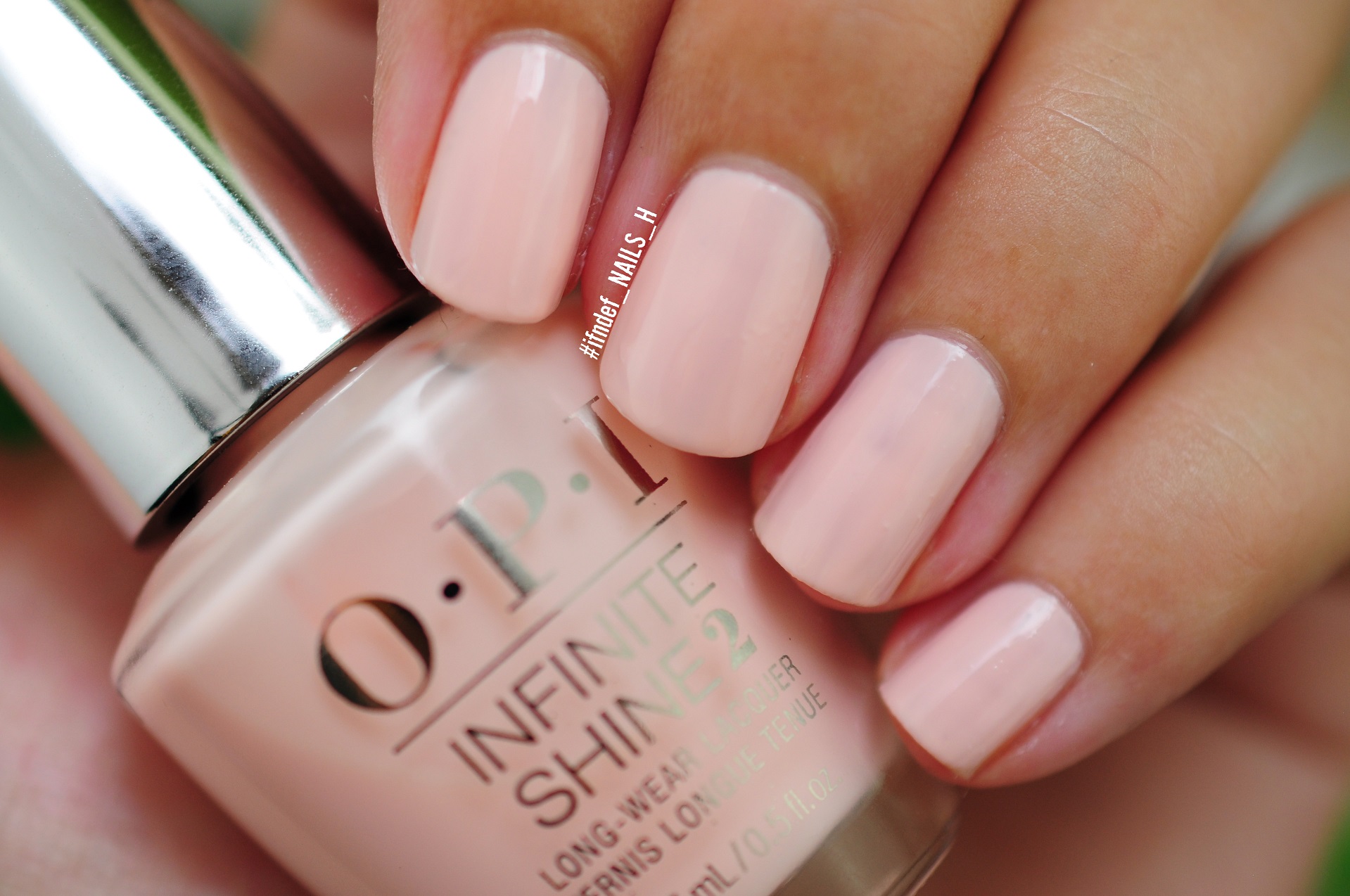 OPI Bubble Bath Infinite Shine Swatch