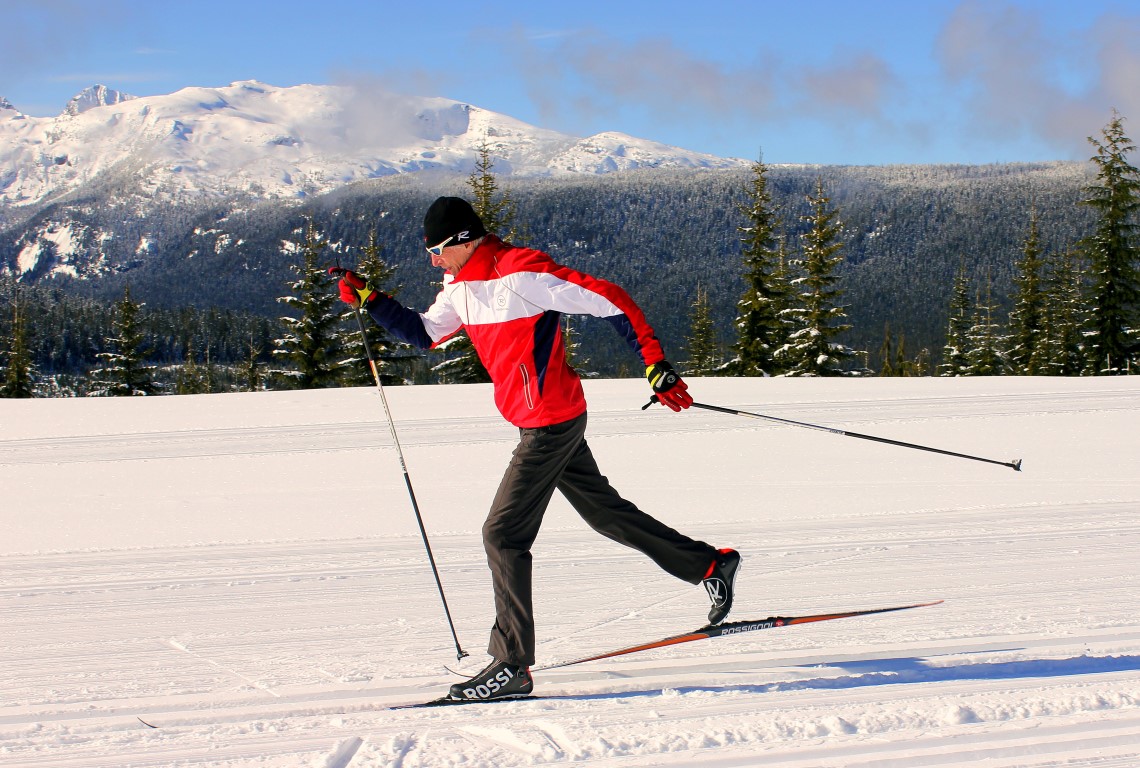 Keith Nicol Adventures Cross country skiers need to build balance