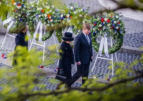 King Willem-Alexander and Queen Máxima attended 2018 Remembrance Day ceremony at Dam Square in Amsterdam