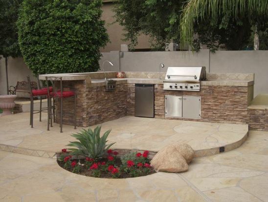 Home Ideas Decorating: Backyard Design Bbq