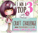 Top 3 Polkadoodles Crafting challenge week 32-33